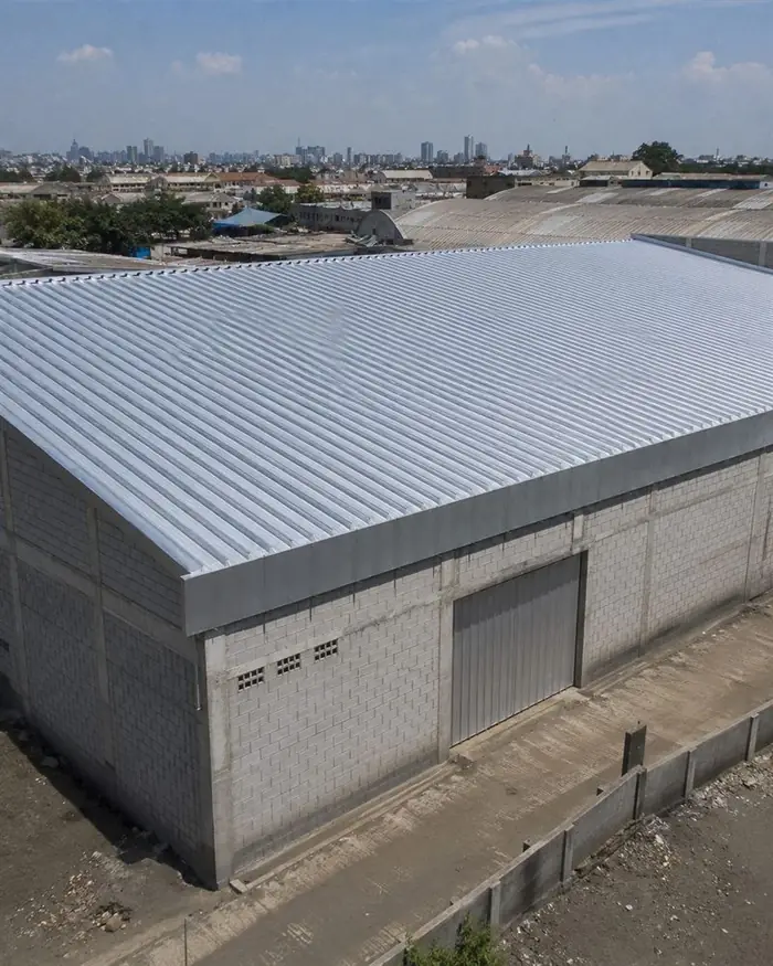 Bodega con Teja Super Mil galvanizada